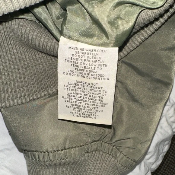 RARE Denim & Supply Ralph Lauren Khaki Bomber Jacket - Picture 9 of 9